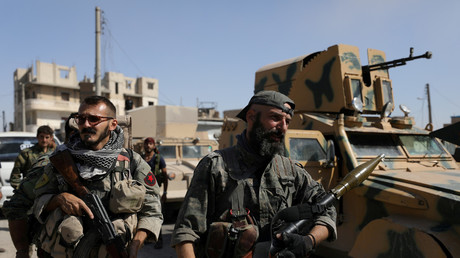 Des combattants des Forces démocratiques syriennes à Raqqa, que Washington envisage de soutenir «ouvertement»