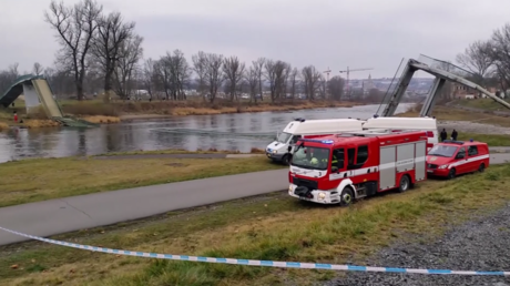 L'effondrement d'un pont à Prague fait 4 blessés