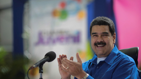 Nicolas Maduro en discours à Caracas le 1er décembre