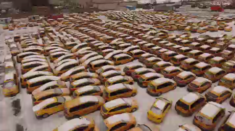 Le cimetière pour taxis de Moscou  