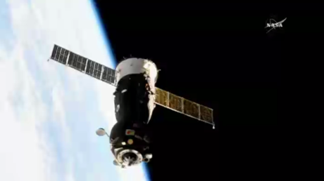 Le vaisseau russe Soyouz MS-05 quitte la station spatiale internationale