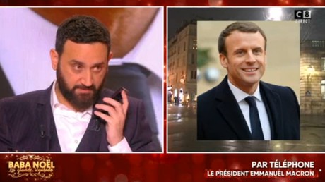 Quand Macron répond en direct à un appel d'Hanouna, Twitter se déchaîne... et se désole