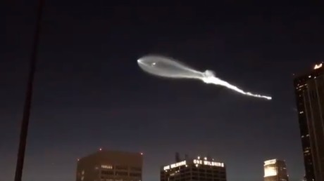 Invasion extraterrestre ? Missile nord-coréen ? Le vol d'une fusée sidère les Californiens (VIDEOS)