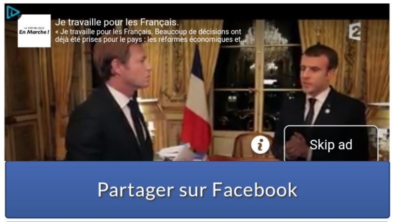 Comment l'interview de Macron par Delahousse est-elle devenue une publicité sur internet ?