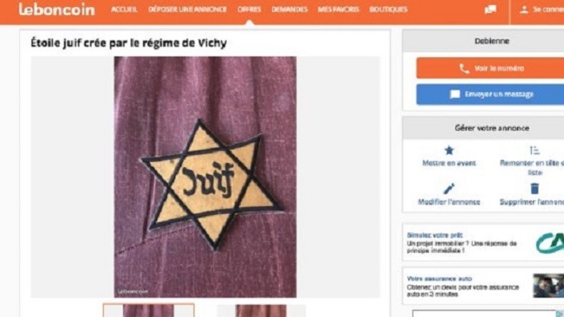 Etoiles jaunes, brassards et casquettes nazis vendus sur LeBonCoin : le PDG s'excuse