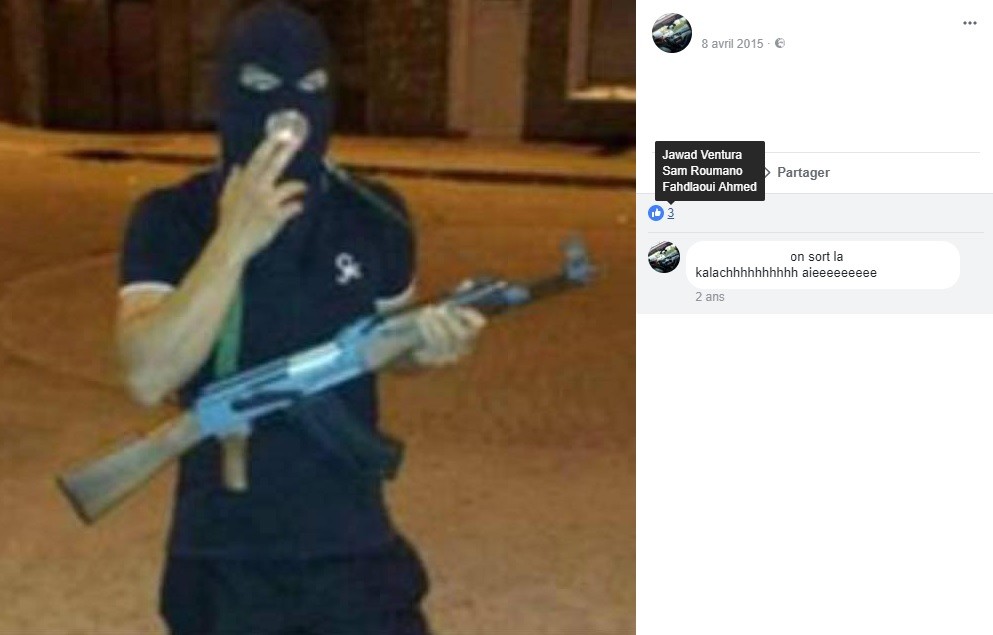 Musculation, groupe djihadiste et ONG pour la Syrie : que révèle le Facebook de Jawad Bendaoud ?
