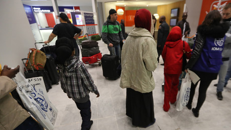 Réfugiés soudanais à l'aéroport Charles de Gaule 