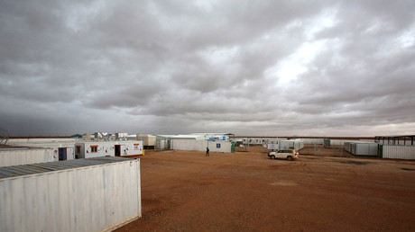 Clinique des Nations unies près du camp de réfugiés de Rukban