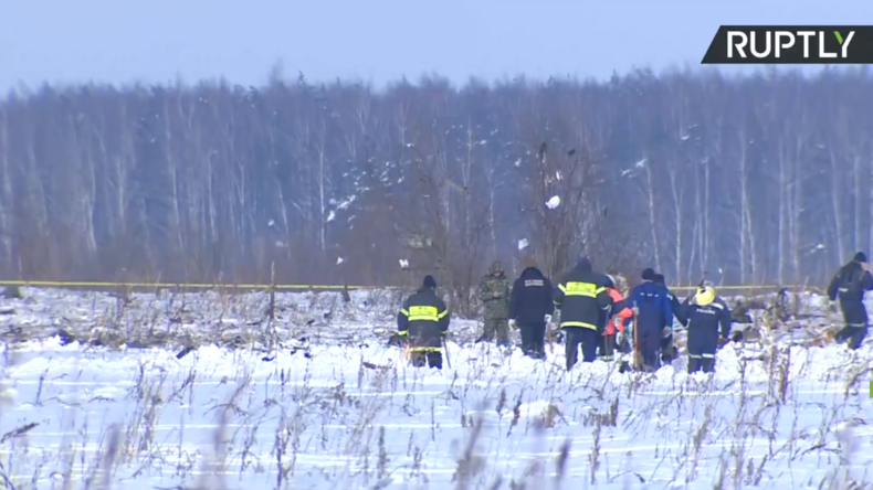 En direct du site du crash du vol 6W703, près de Moscou