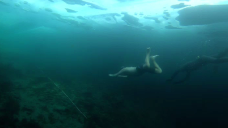 La plongée de l'extrême : 26 mètres sous la glace du Baïkal