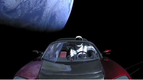 Le Starman d'Elon Musk en orbite autour de la Terre