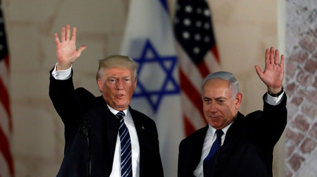 Donald Trump et Benjamin Netanyahou, le 23 mai 2017 à Jérusalem