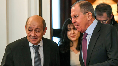 «Eviter que le conflit en Syrie ne s'internationalise» : Le Drian s'entretient avec Lavrov à Moscou