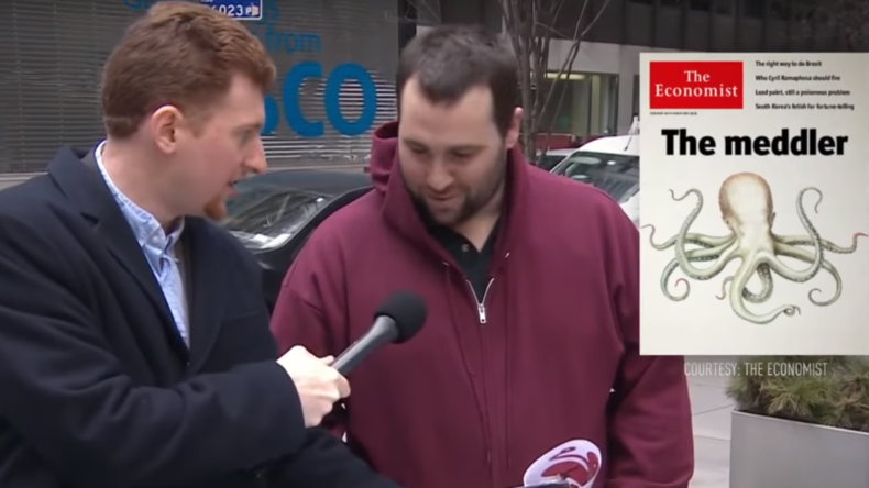 «La Russie a des tentacules partout» : et vous, que vous évoque cette pieuvre ? (VIDEO)