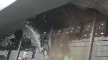 Chine : l’aéroport de Nanchang secoué par une violente tempête