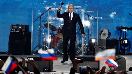 Vladimir Poutine à ses soutiens en Crimée : «Vous avez rétabli la justice historique» 