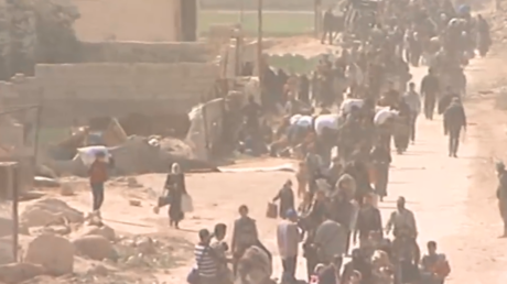 Evacuation des civils de la Ghouta orientale