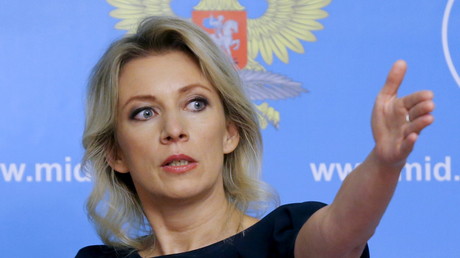 Maria Zakharova, la porte-parole du ministère russe des Affaires étrangères