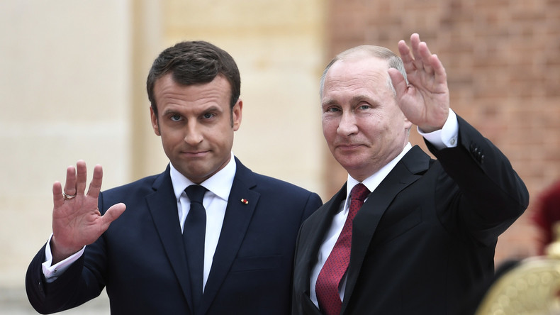 Syrie: Macron demande à Poutine de faire pression sur Damas pour faire cesser «l'escalade militaire»