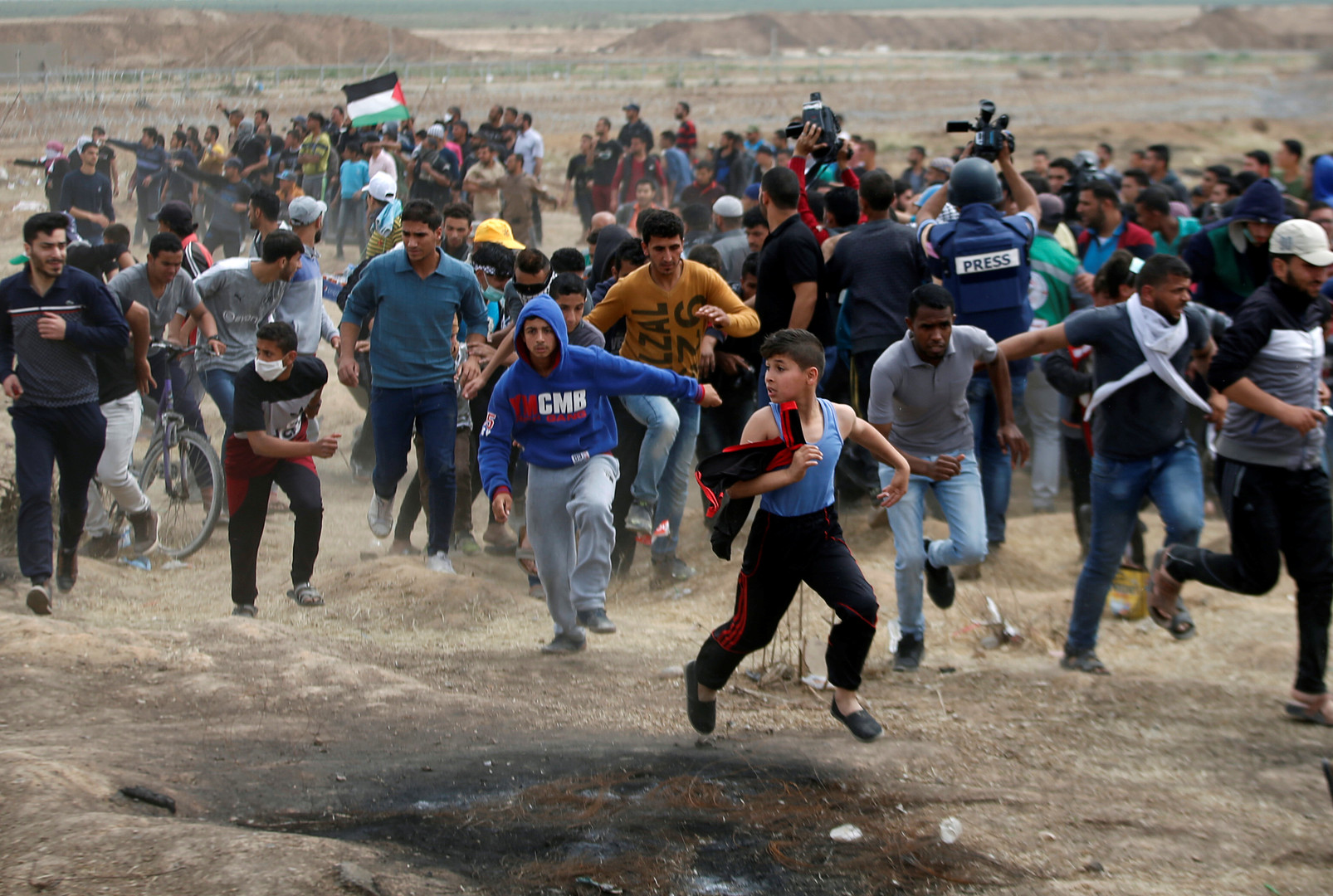 «Marche du retour» à Gaza : quatre Palestiniens morts sous les tirs israéliens (PHOTOS)
