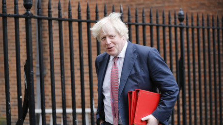 Le ministre britannique des Affaires étrangères Boris Johnson le 27 mars 2018 à Londres. (image d'illustration)