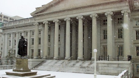 Le siège du Département du Trésor des États-Unis à Washington, photo ©Reuters