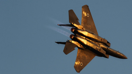 Un avion de chasse israélien F-15. (image d'illustration)