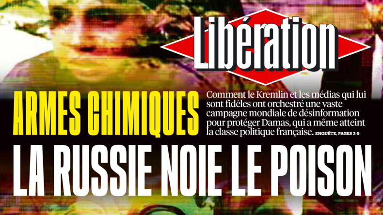 Syrie : Libé enquête sur l’«intox russe»… depuis son canapé