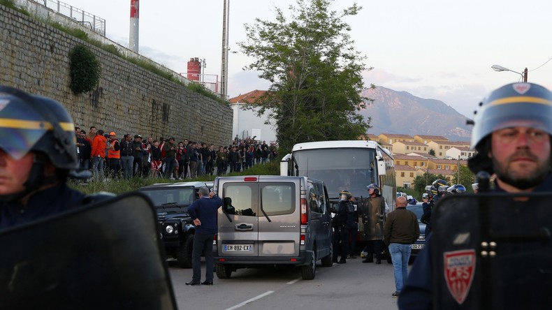 Des Corses insultent les footballeurs du Havre de «Français de m*rde», «négros», «sales arabes»