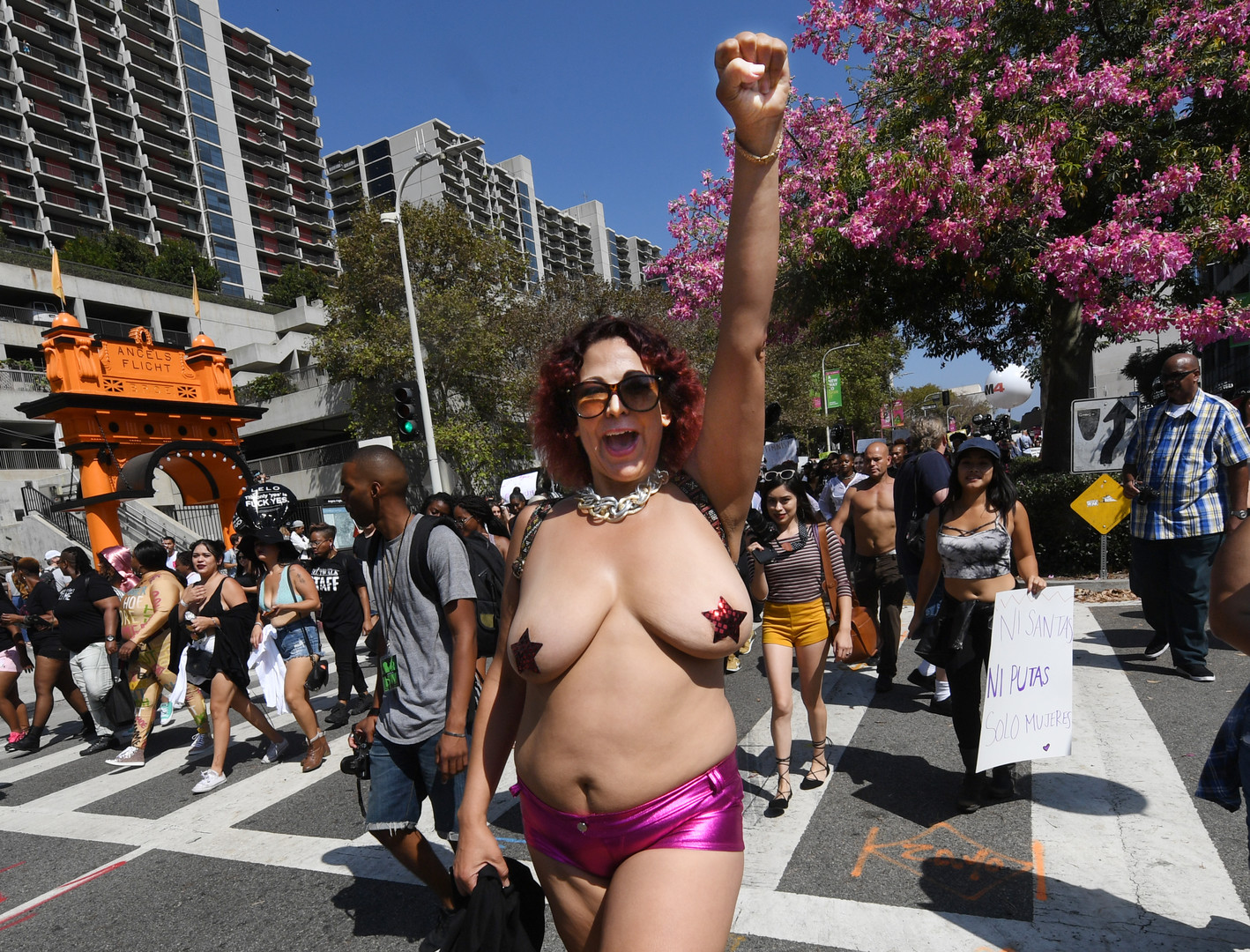 «Ma ch****, mon choix» : «Slut Walk» à Tel-Aviv contre le harcèlement sexuel (IMAGES)