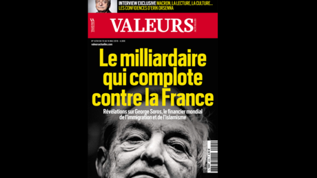 «Antisémite», «complotiste», «islamophobe» : la une de Valeurs actuelles sur Soros fait réagir