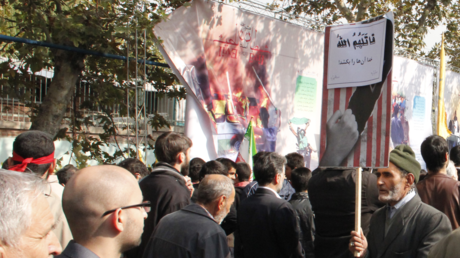 Iran : manifestation contre la décision de Trump de se retirer de l’accord sur le nucléaire 