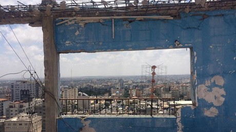 Vue de la ville de Gaza