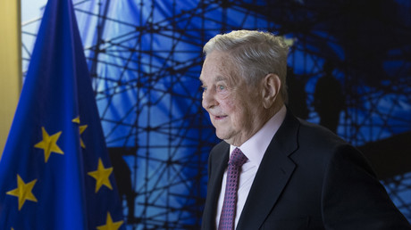 George Soros le 27 avril 2017 à Bruxelles. (image d'illustration)