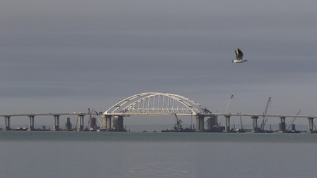 Inauguration du pont le plus grand de Russie, reliant la Crimée au territoire de Krasnodar (VIDEO)