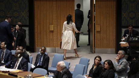 Nikki Haley quittant le Conseil de sécurité de l'ONU