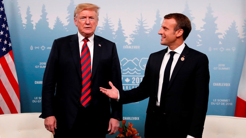 Trump aurait dit à Macron : «Tous les terroristes sont à Paris», l'Elysée dément
