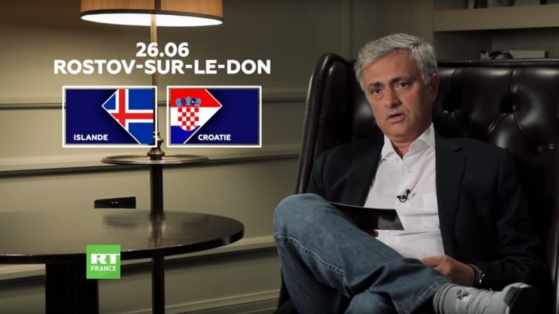 Découvrez l'analyse de José Mourinho pour le match Islande-Croatie (VIDEO)