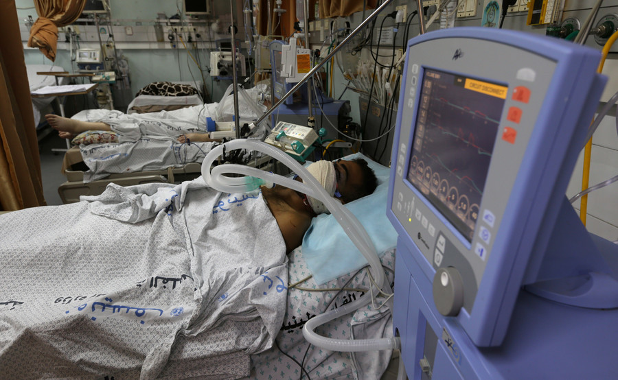 Gaza : quatre Palestiniens tués, 500 blessés et des images choquantes d'une journée meurtrière