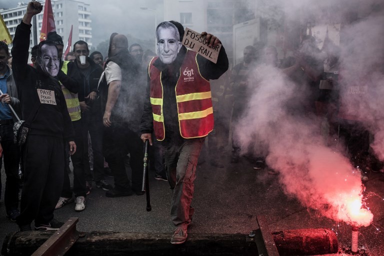Cheminots contre Macron : la grève contre la réforme de la SNCF est la plus longue depuis 30 ans
