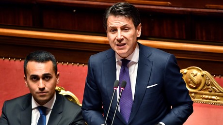 Giuseppe Conte le 5 juin devant les sénateurs italiens
