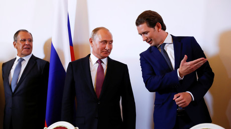 Kurz au côté de Poutine : «Il est bien mieux d'avoir des bénéfices mutuels que des pertes mutuelles»