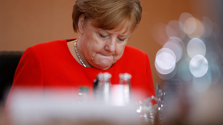 Angela Merkel, à Berlin, le 30 mai, illustration