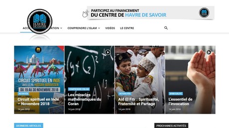 La site de l'association Havre de Savoir en juin 2018.