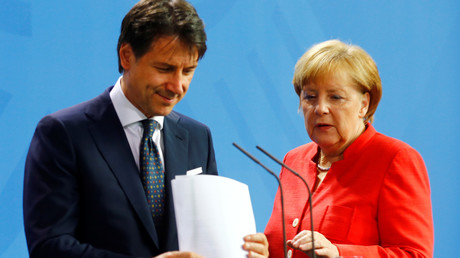 «Sans solution européenne, c'est la fin de Schengen» : Giuseppe Conte prévient Angela Merkel