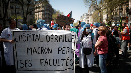 Manifestation le 19 avril du personnel hospitalier contre le futur plan de réforme du gouvernement