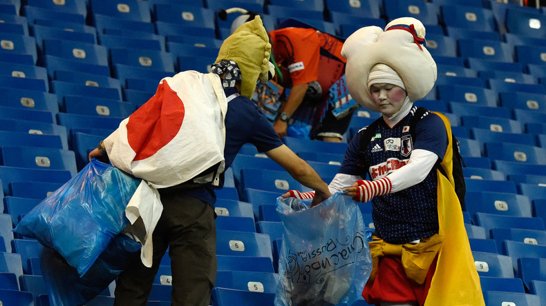 Coupe du monde : le joli geste des Japonais après leur défaite contre la Belgique