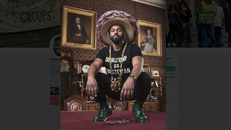 Arborant un sombrero, ce maire britannique «interdit» à Trump l'accès à Sheffield