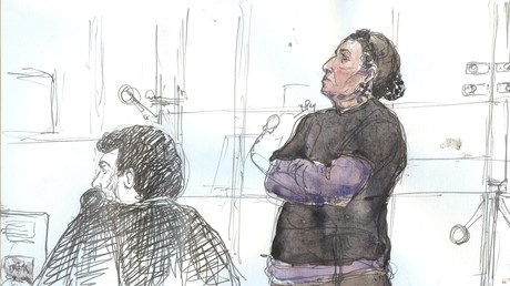 Christine Rivière, 52 ans, à son procès le 4 juillet