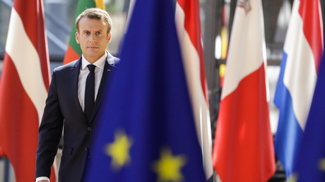 Emmanuel Macron, symbole du 